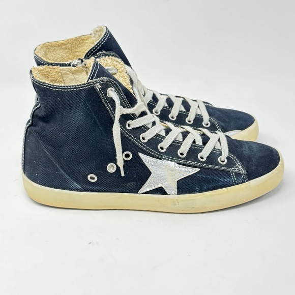 Golden Goose Francy denim sneakers size 42 - Picture 1 of 12